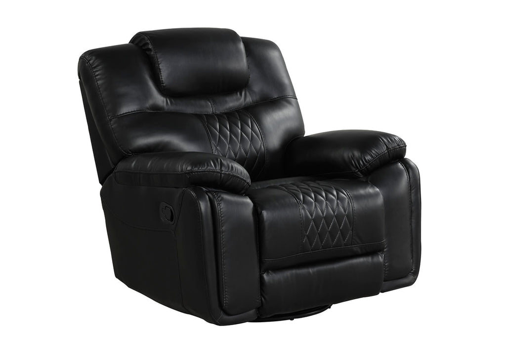 Galveston 3 Piece Black OVERSIZE- Reclining Set