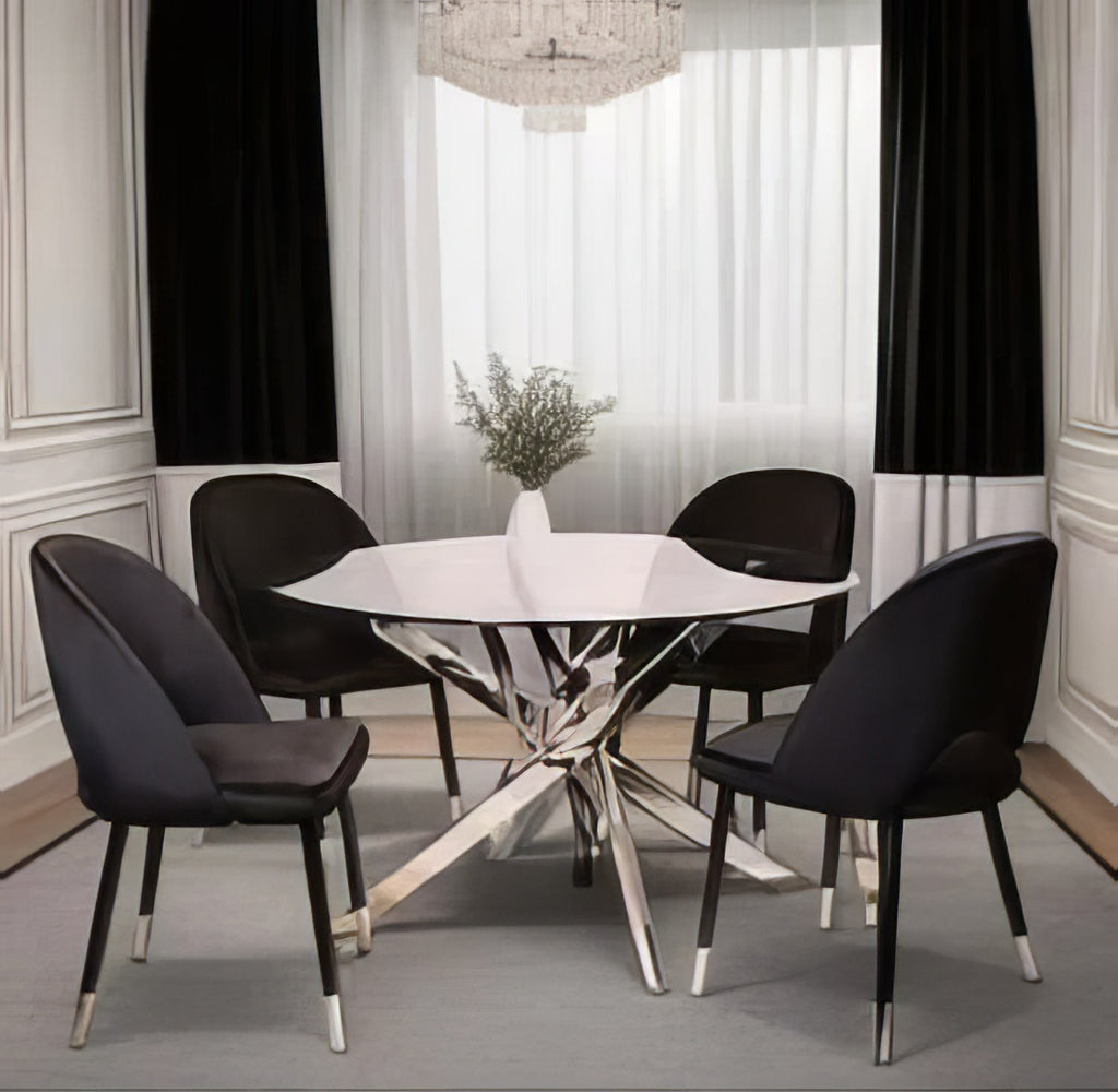 Round dining set
