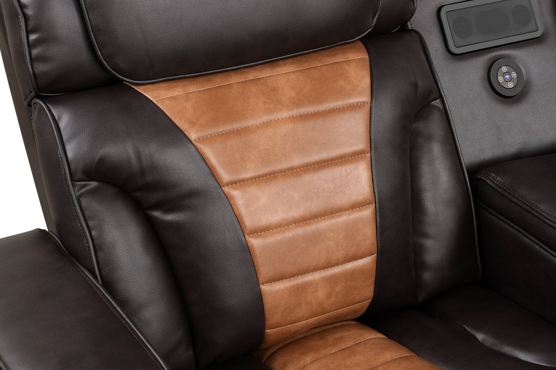 Ibiza Brown Reclining Sectional