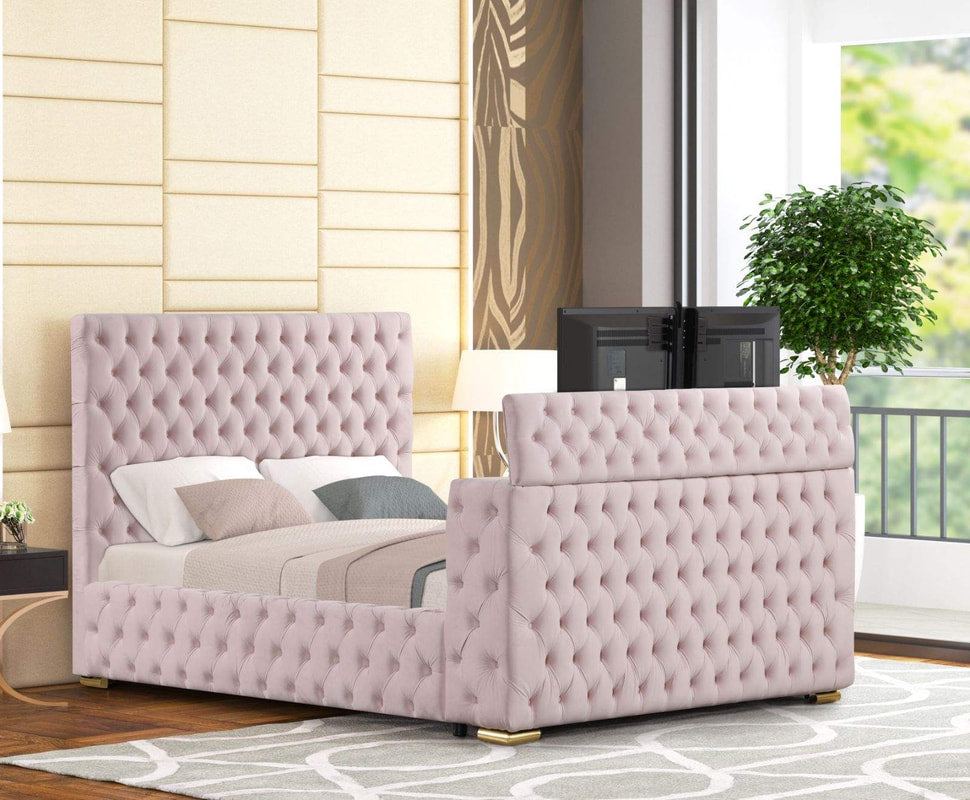 Future Platform Bed TV Stand