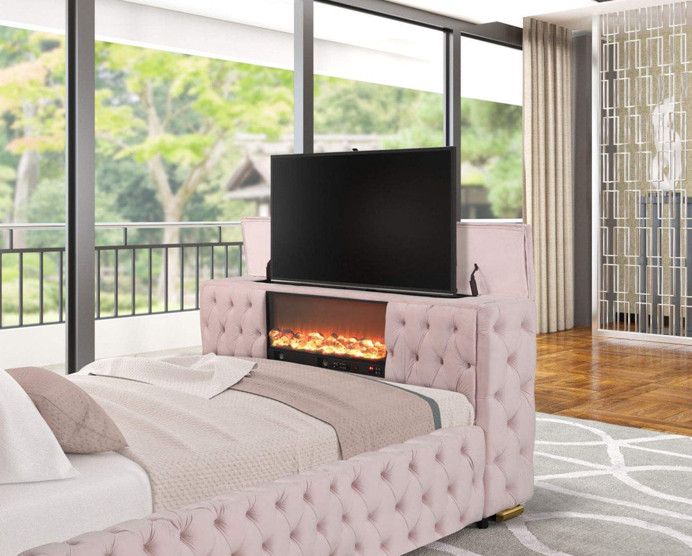 Future Platform Bed TV Stand