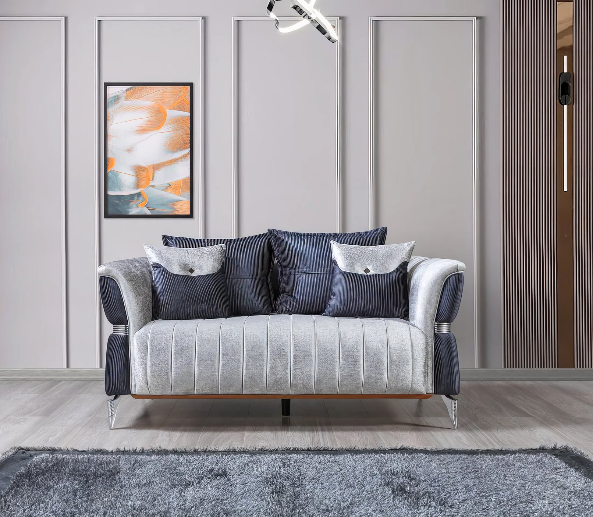 Leina Sofa  -Loveseat set