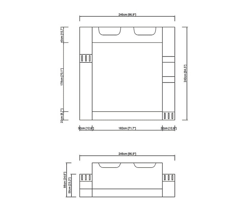 Matrix bed