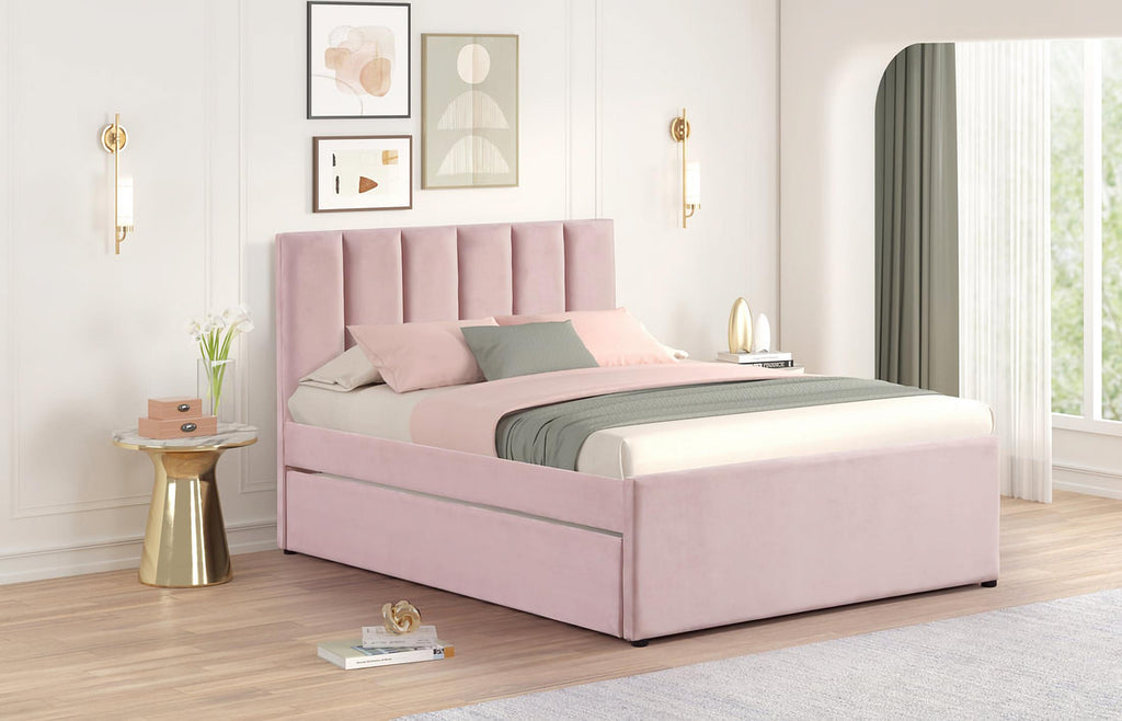 Maya Platform Bed w/ Trundle