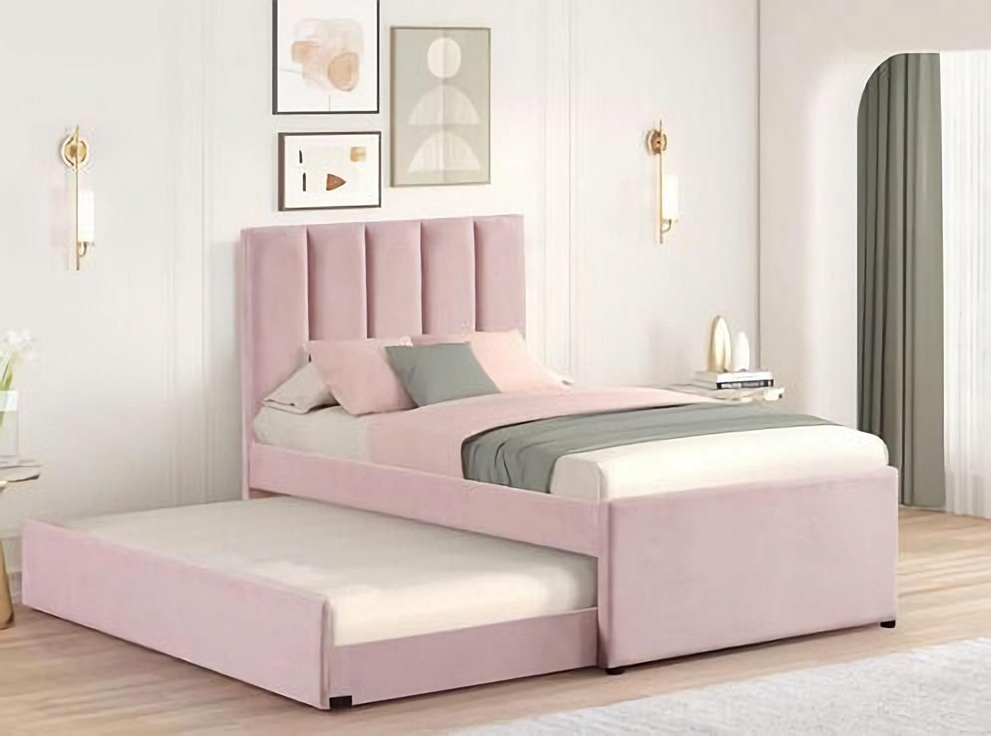 Maya Platform Bed w/ Trundle