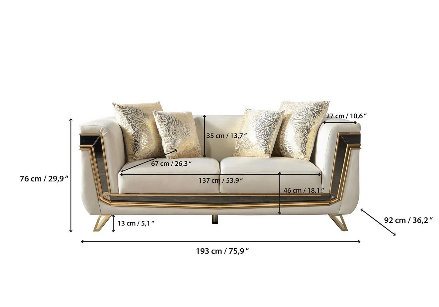 Anica Sofa And Loveseat