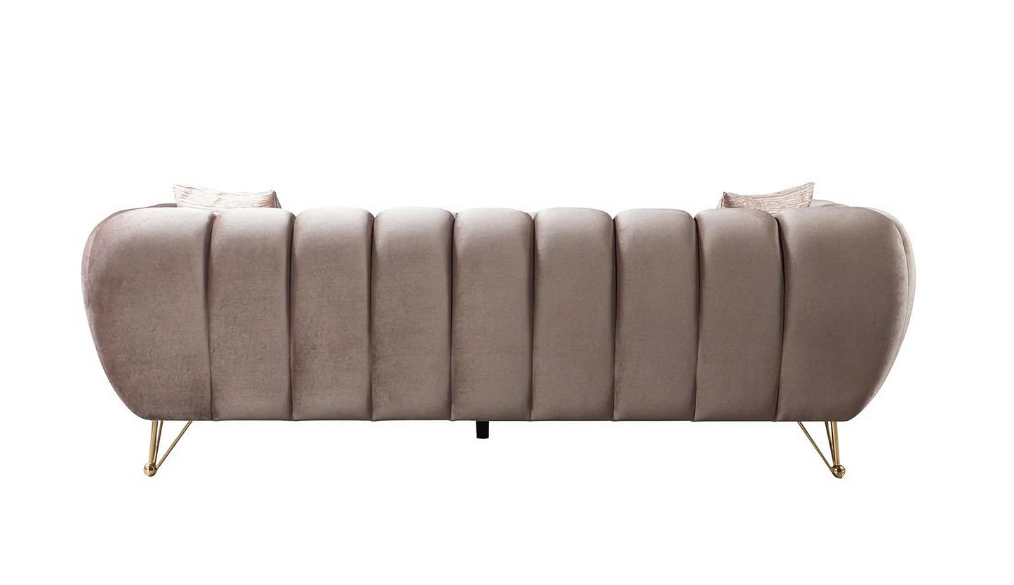 Merida Velvet Sofa & Loveseat