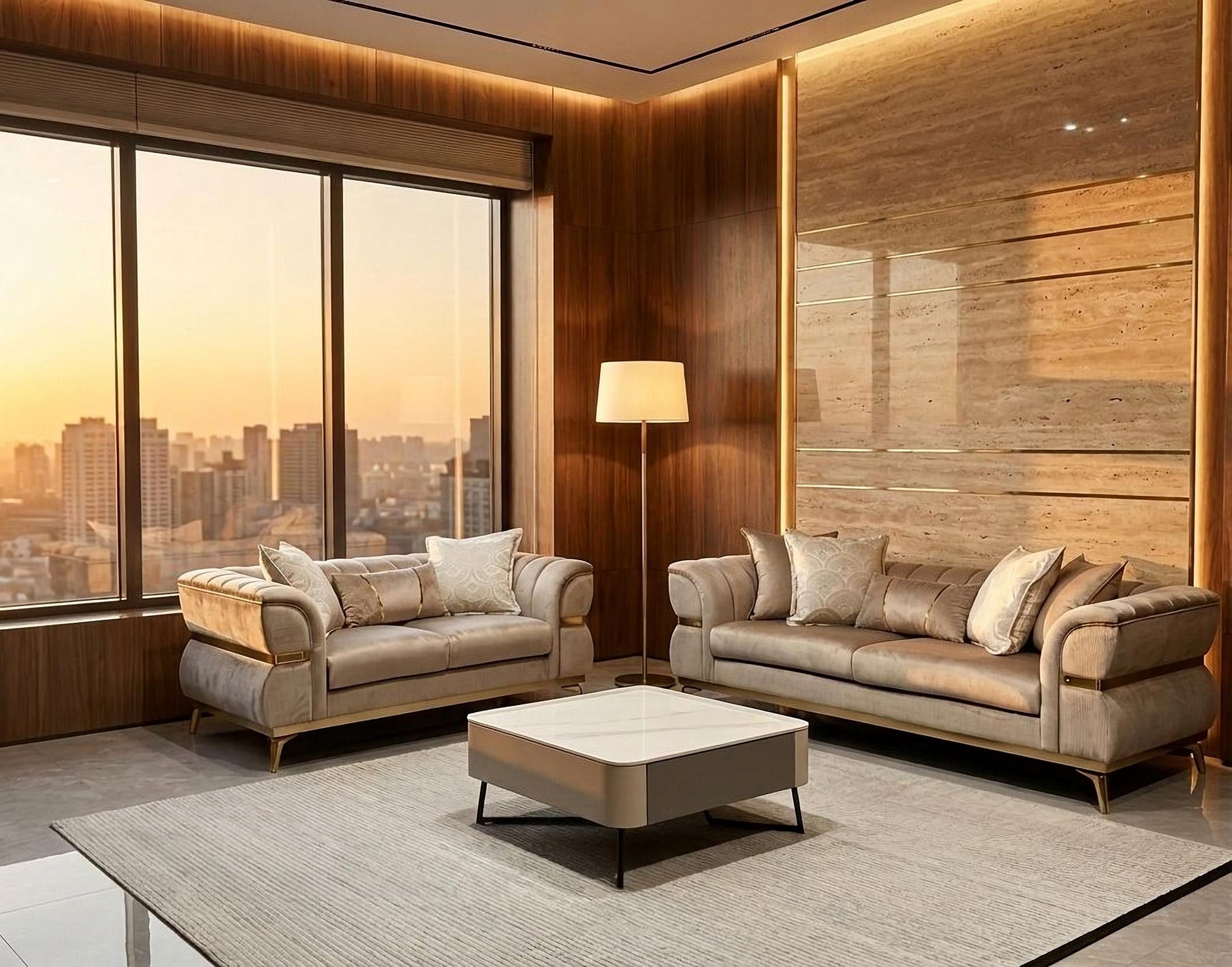 Mia Luxury Living Room