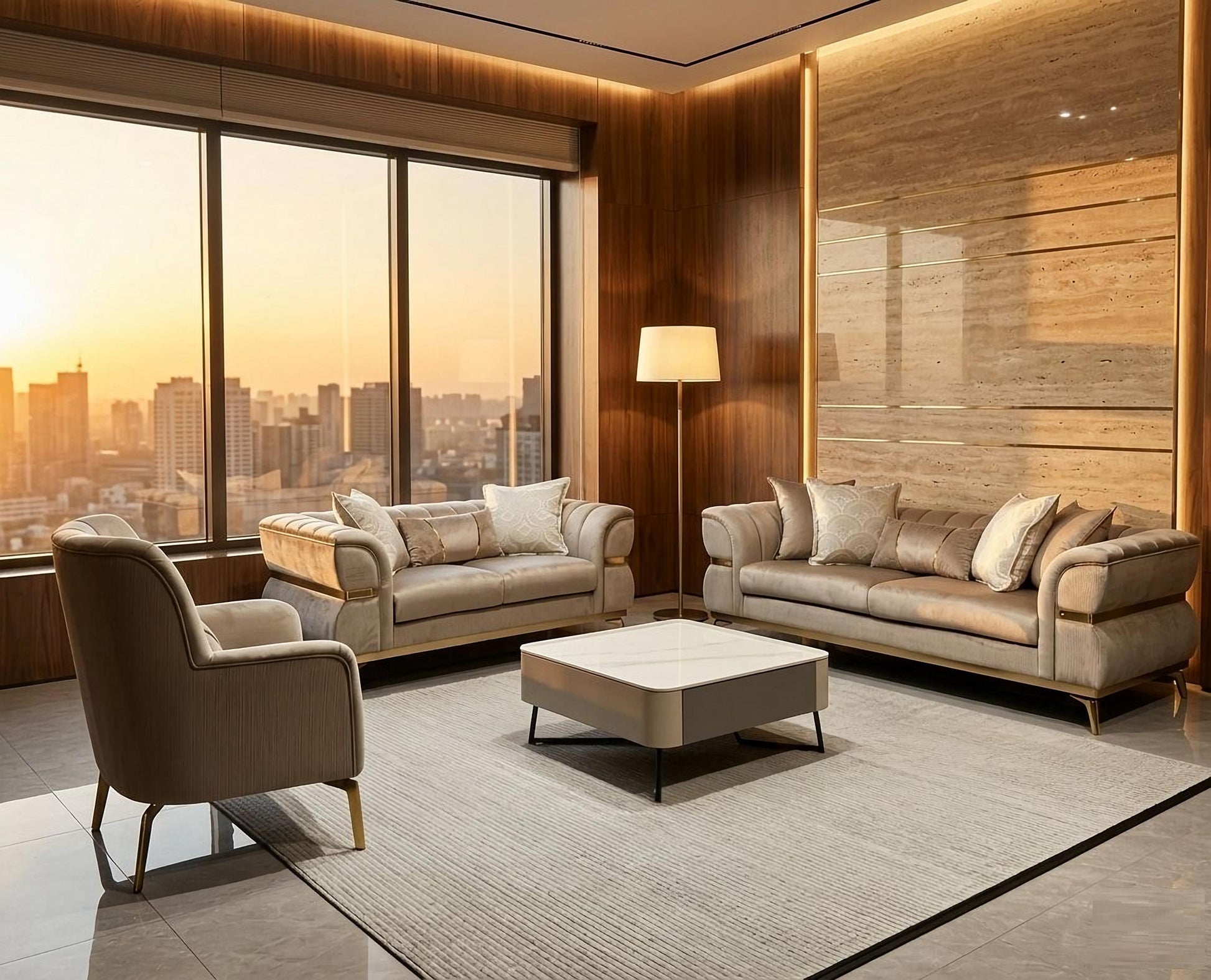 Mia Luxury Living Room