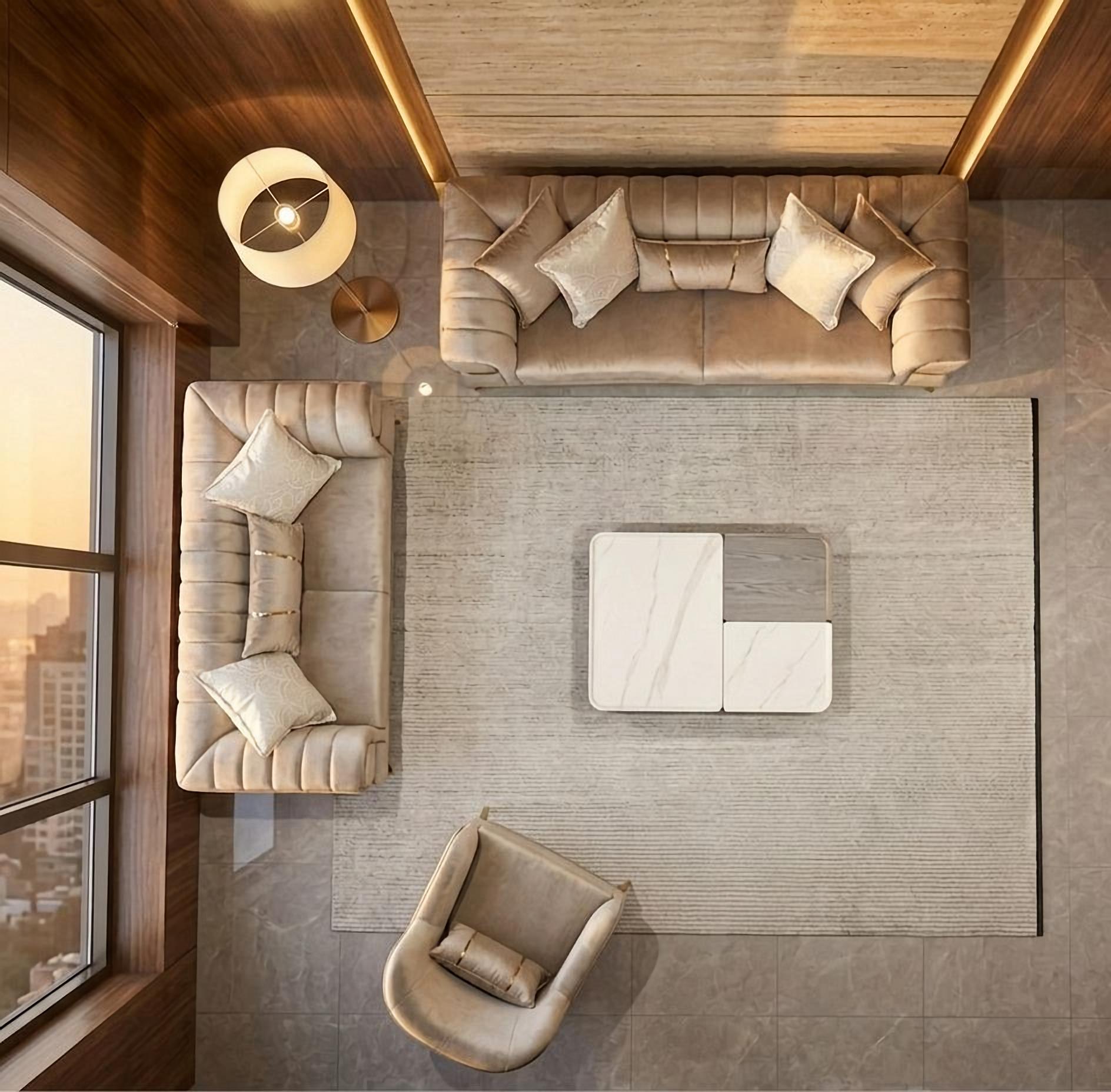 Mia Luxury Living Room