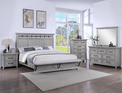 BECKETT NATURAL WOOD BEDROOM
