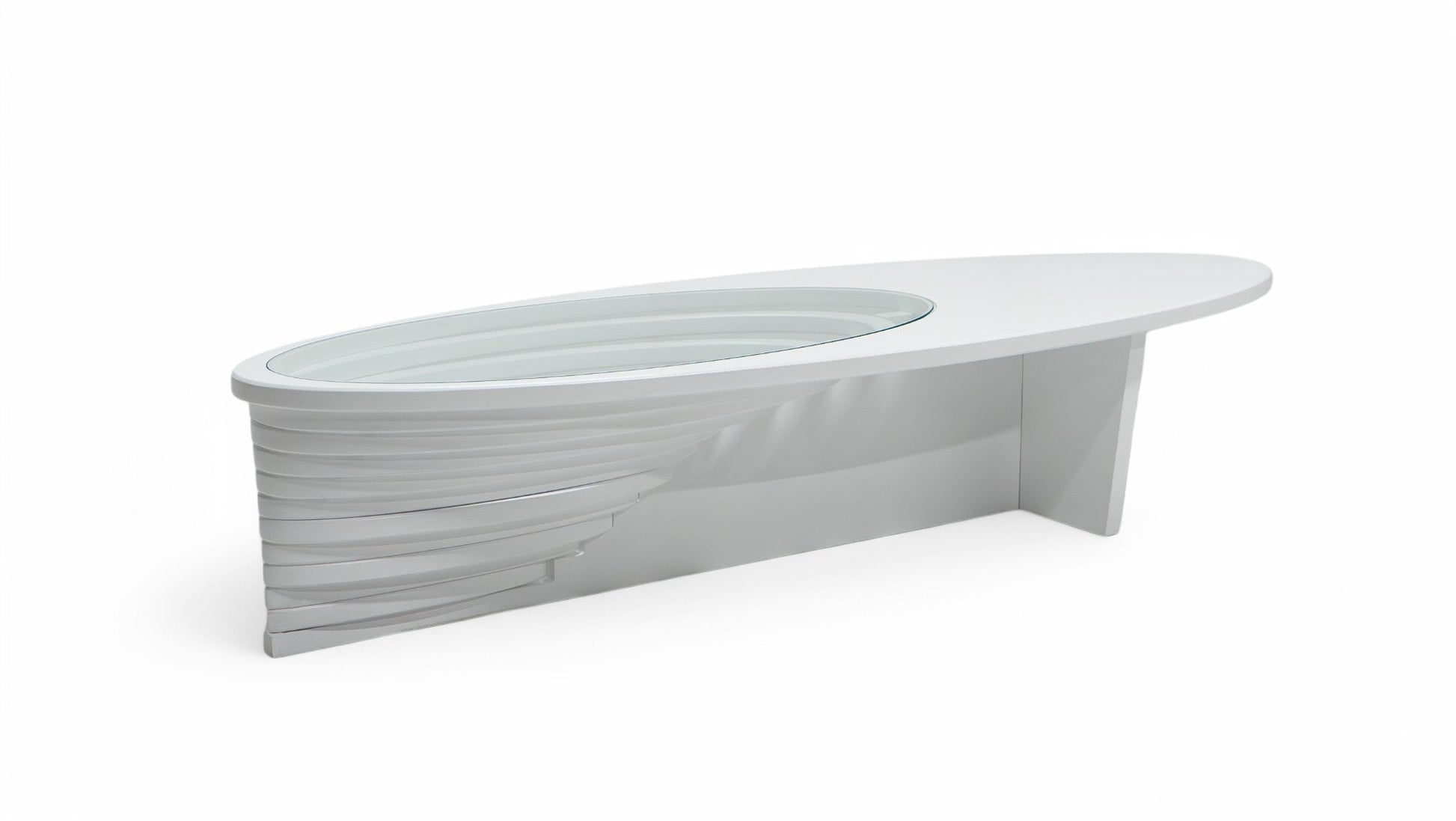 133 White Coffee Table
