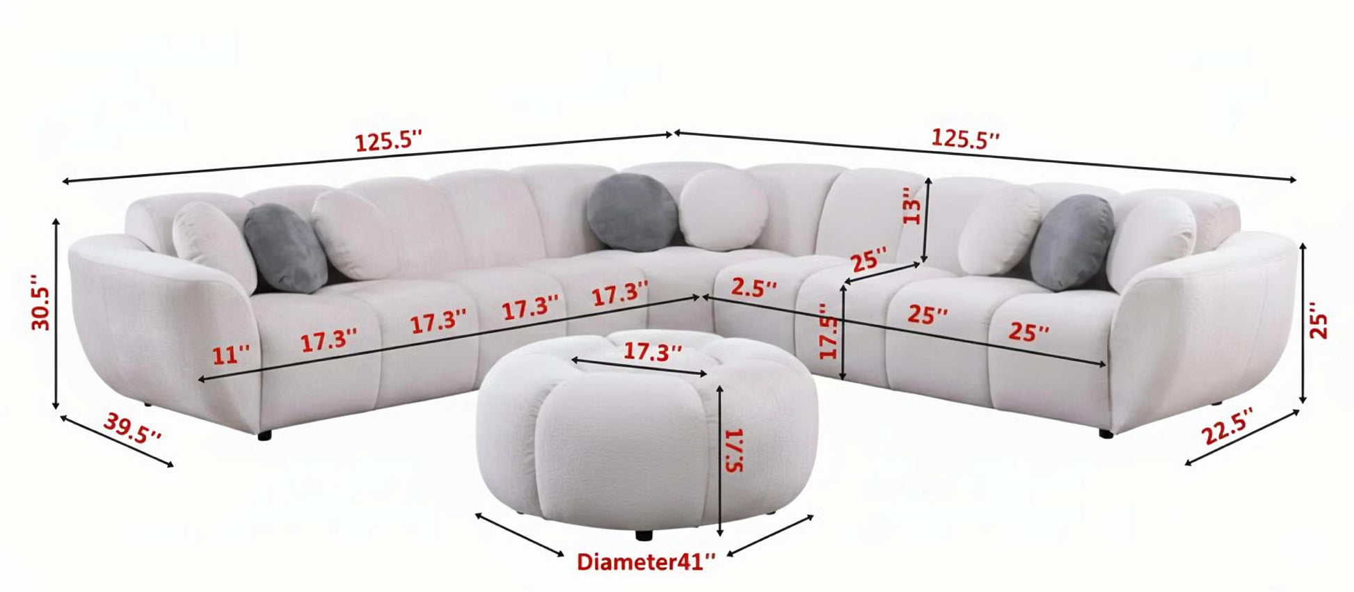 Rose Sectional