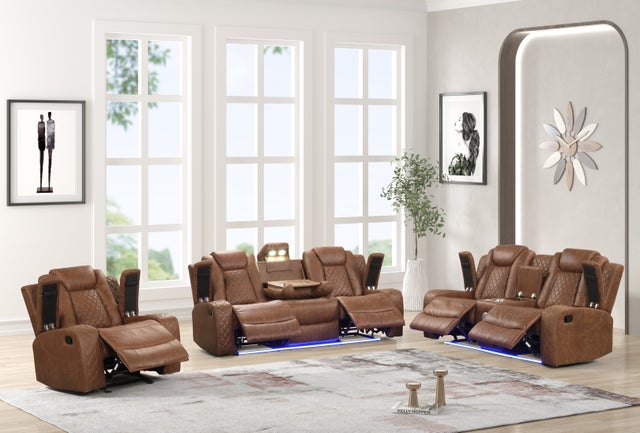 Luz 3PC Reclining Set