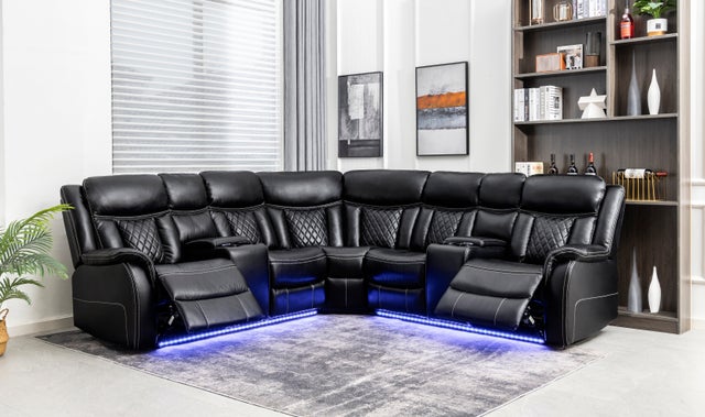 Batman Power Reclining Sectional