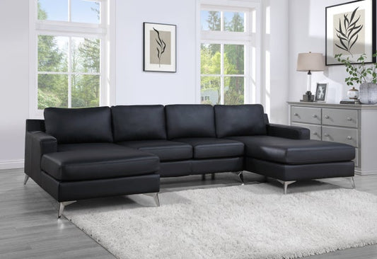 Candace Double Chaise Sectional
