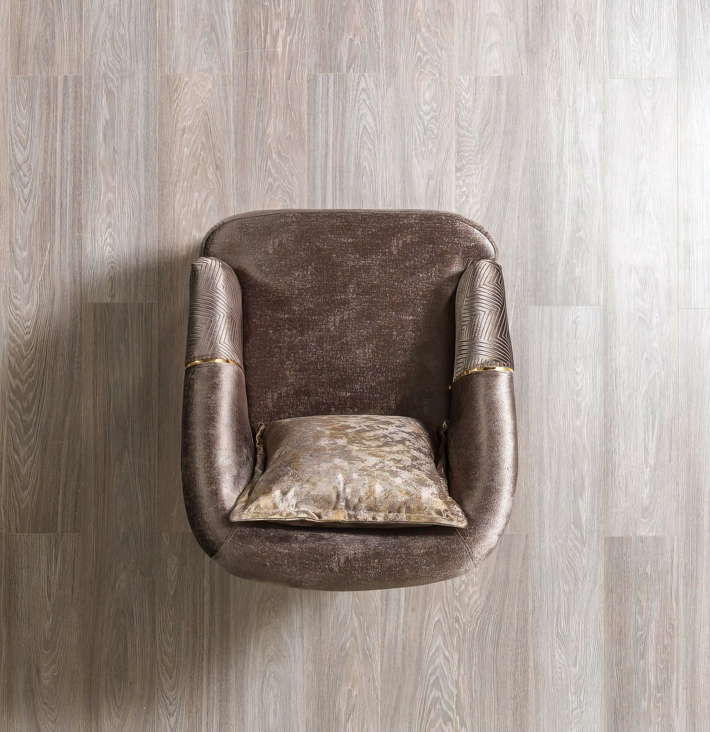 Santana Velvet Sofa & Loveseat Set