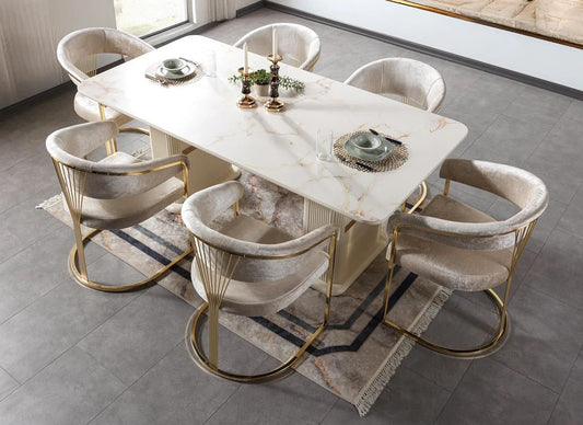 Santana 7-Pieces Dining Set