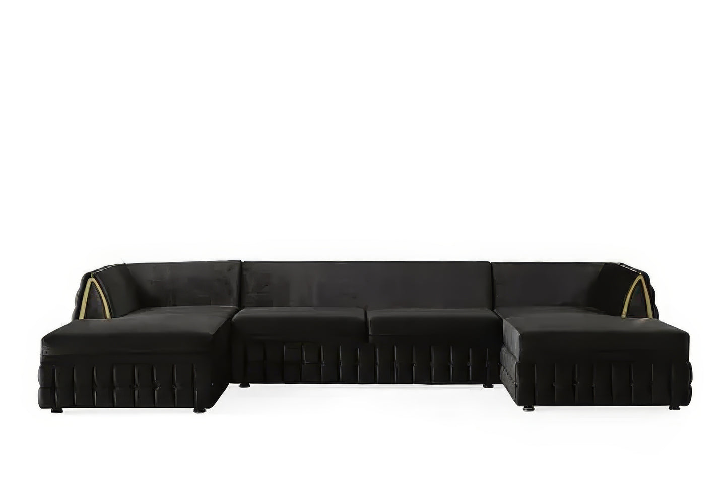 Sicilya Black Sectional