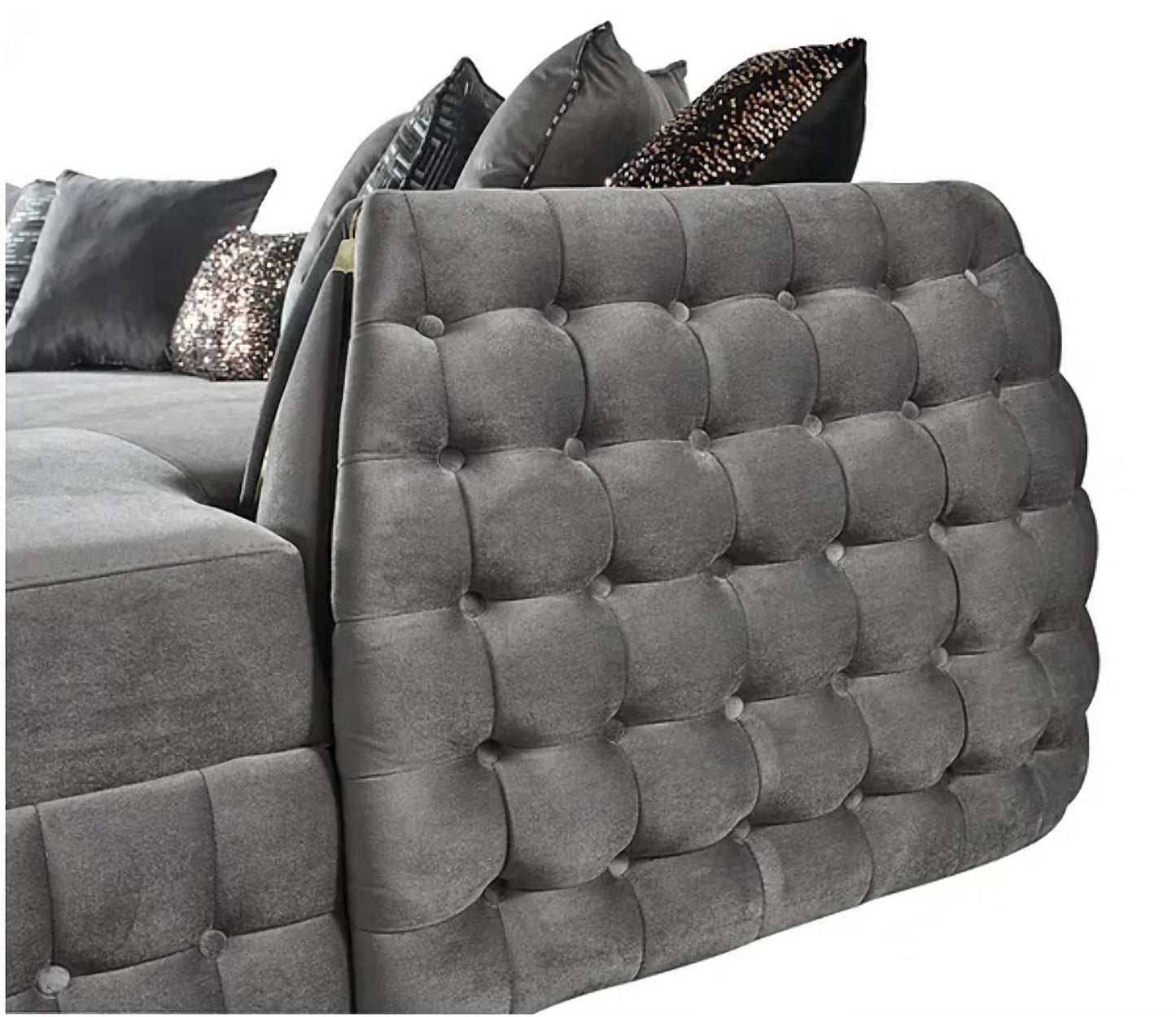 Sicilya Grey Sectional