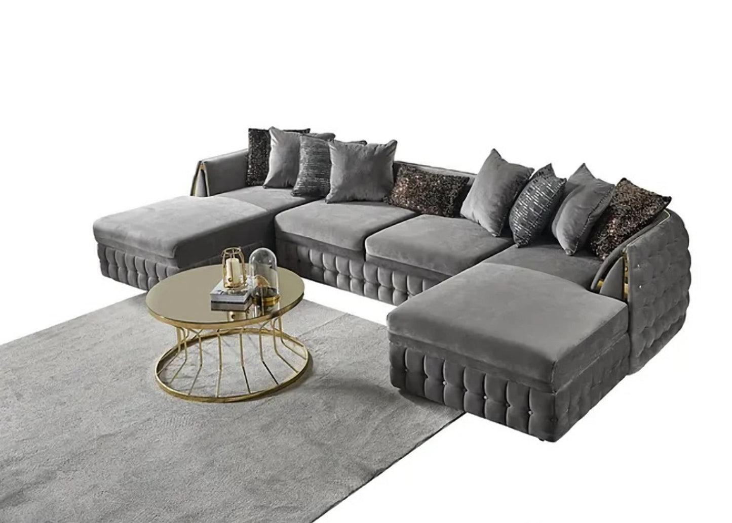 Sicilya Grey Sectional