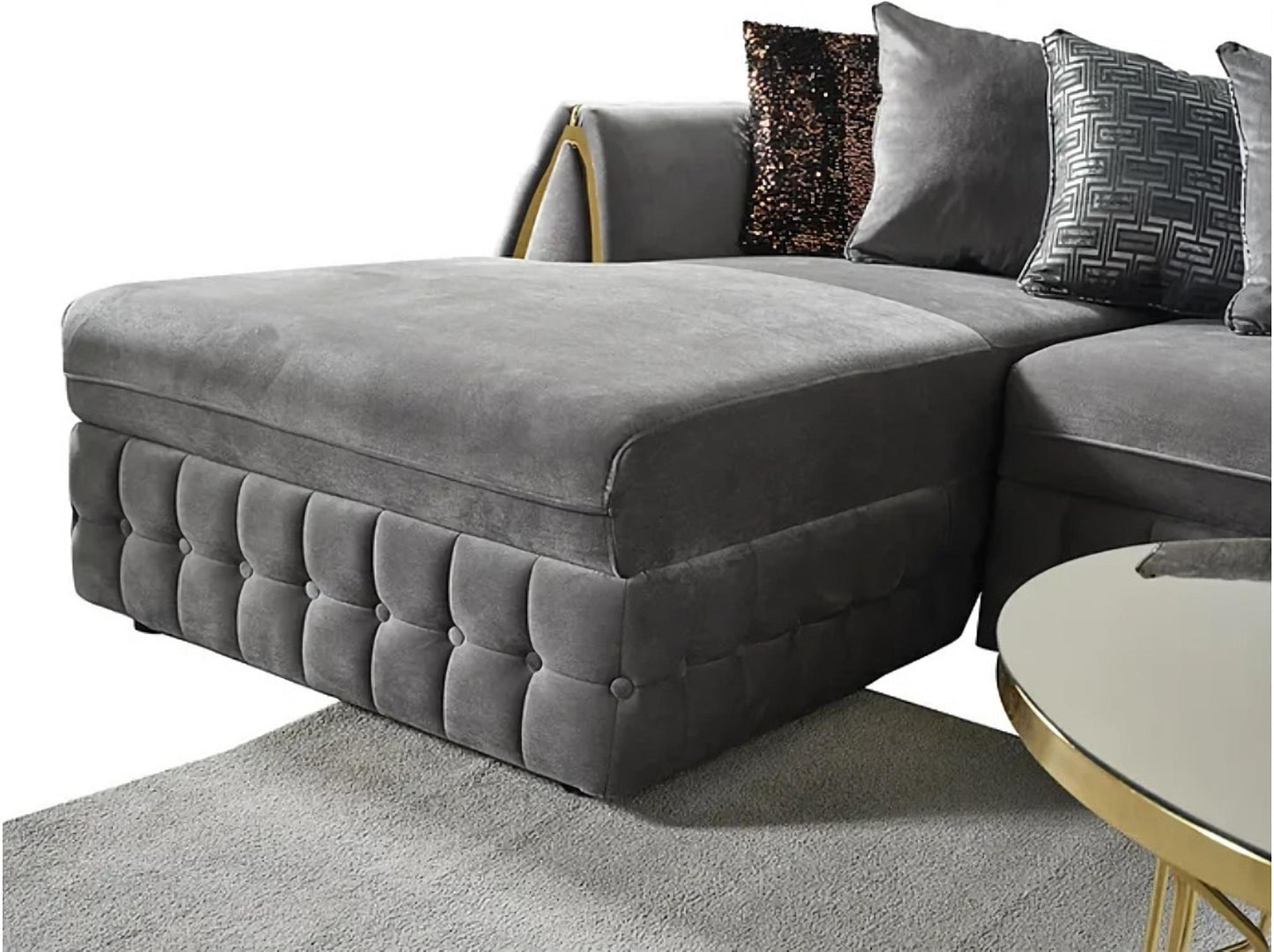 Sicilya Grey Sectional