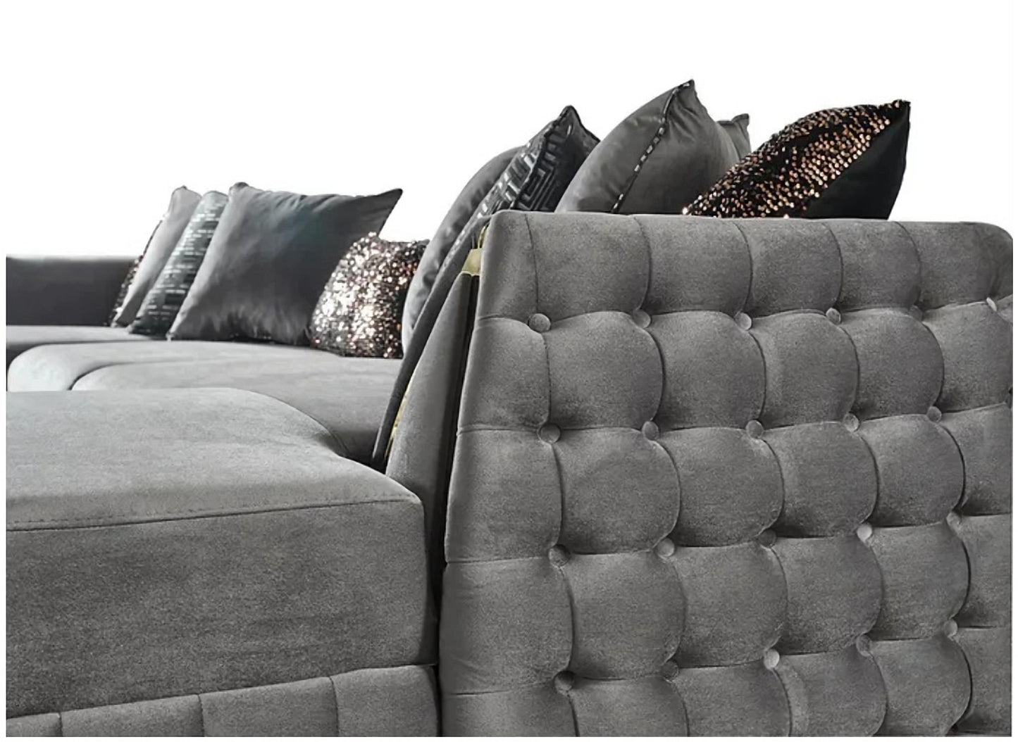 Sicilya Grey Sectional