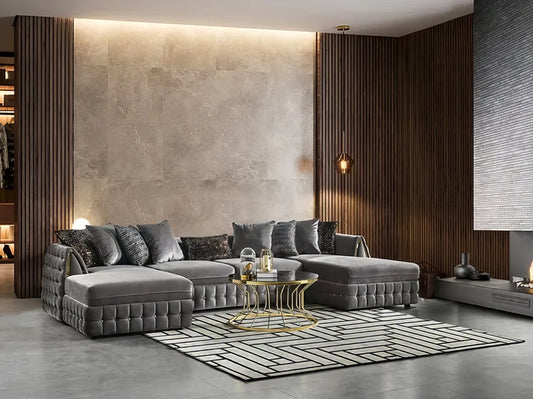 Sicilya Grey Sectional