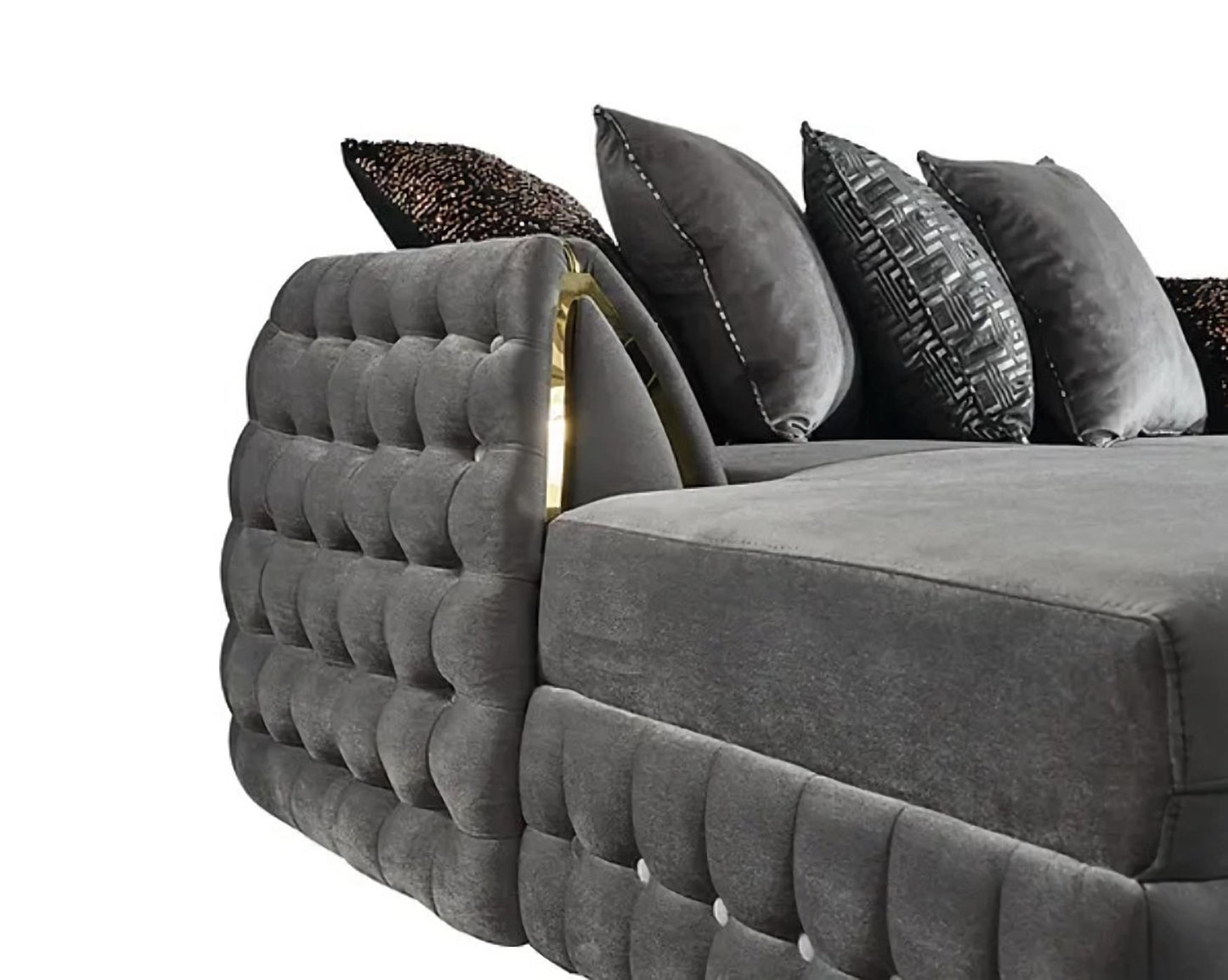 Sicilya Grey Sectional