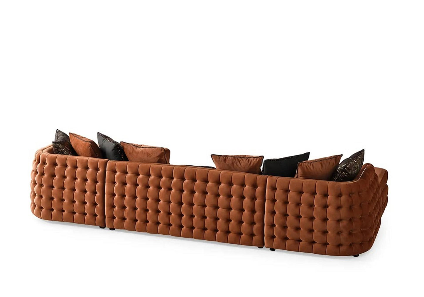 Sicilya Orange Sectional