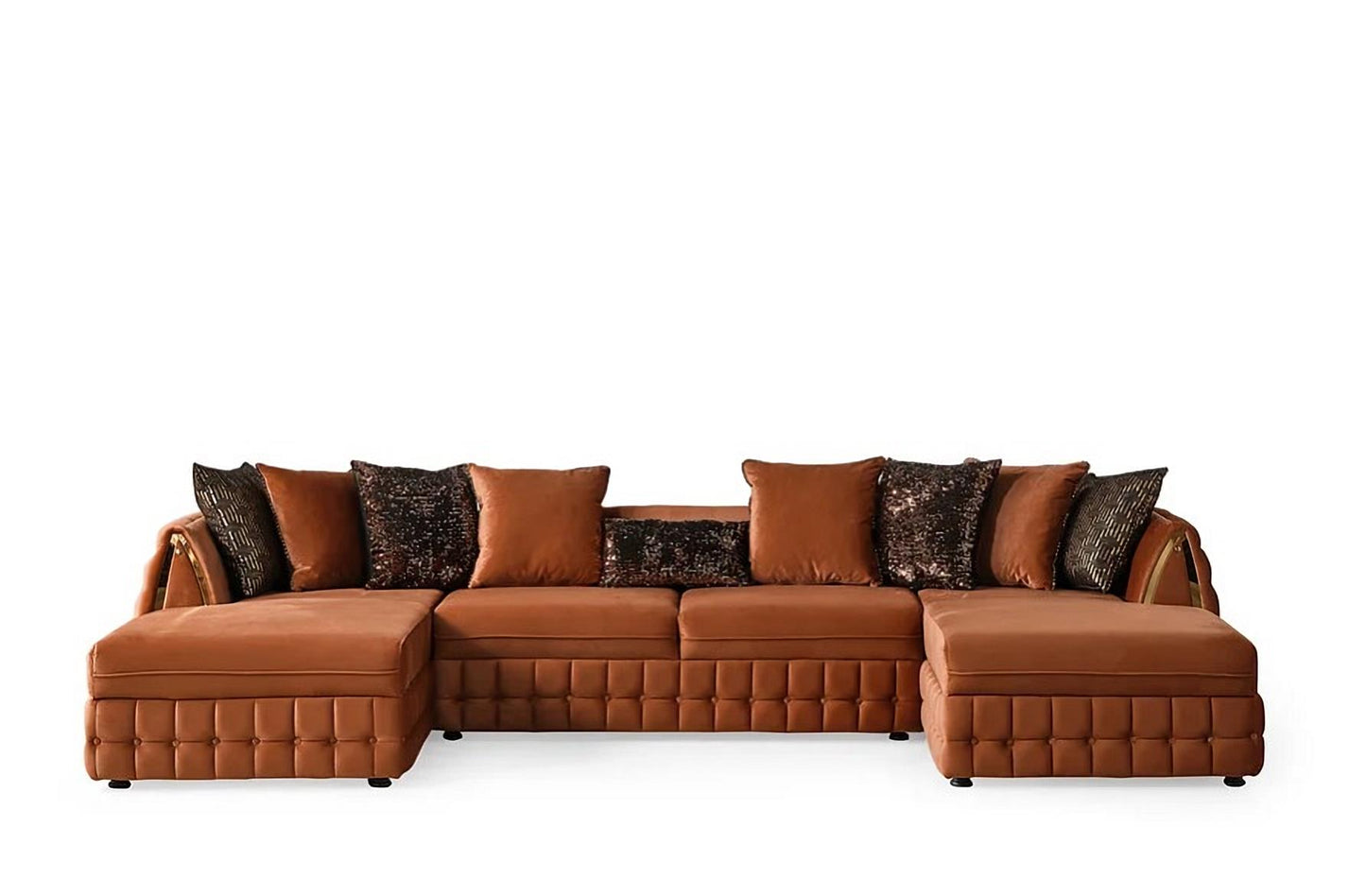 Sicilya Orange Sectional