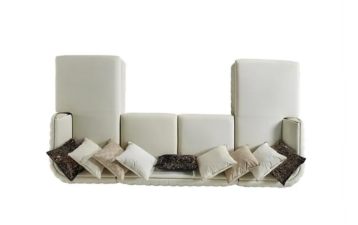 Sicilya Off White Sectional