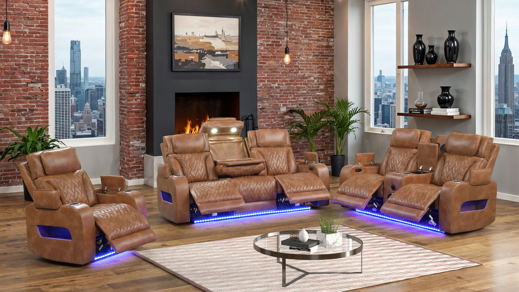 Skyline 3- Piece Living Room Set