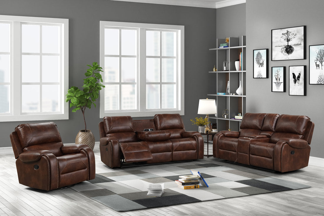 Titan OVERSIZED 3pc Reclining Set