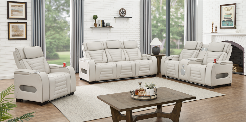 Tokio Sand Power Reclining Set