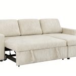 Tommy Beige Convertible Sectional