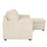 Tommy Beige Convertible Sectional