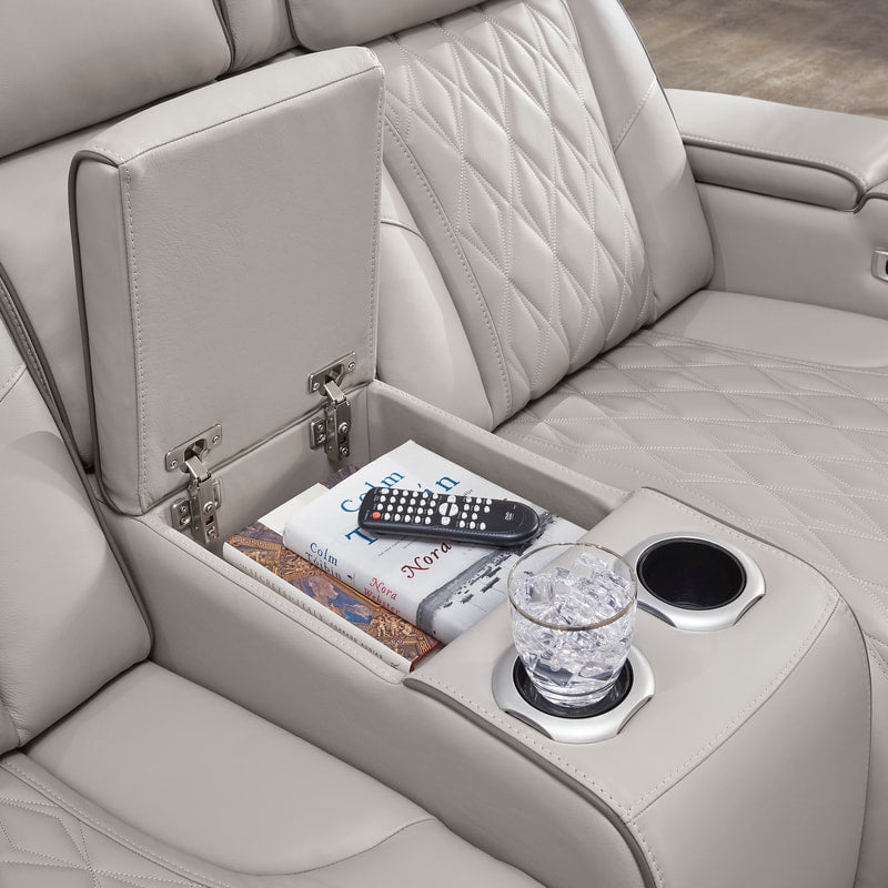 U271-05 Power Reclining Set Genuine Leather + Air Massage