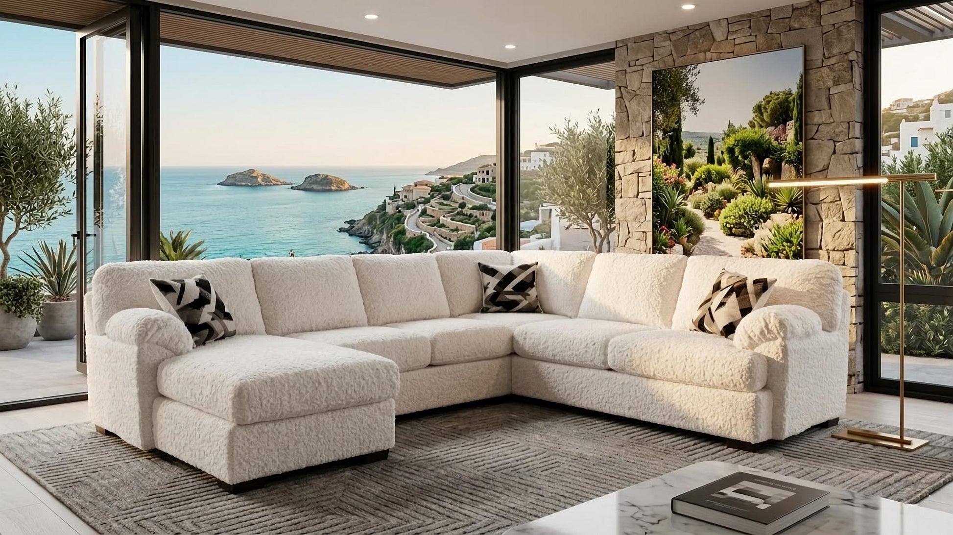 Westwood Cream Sectional