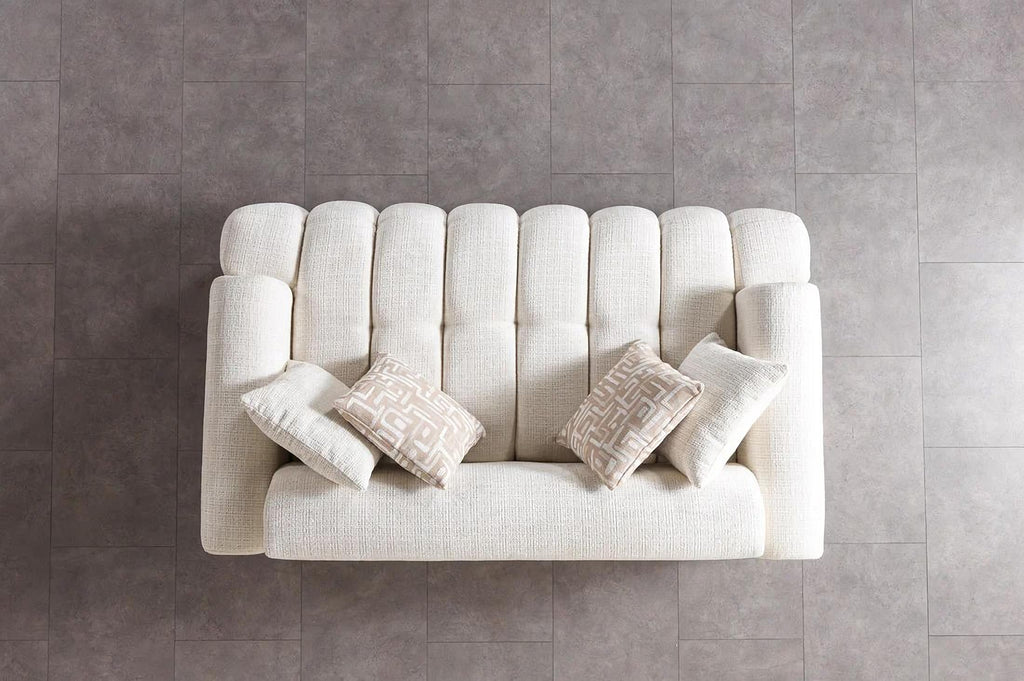Yulia Boucle Sofa & Loveseat Set