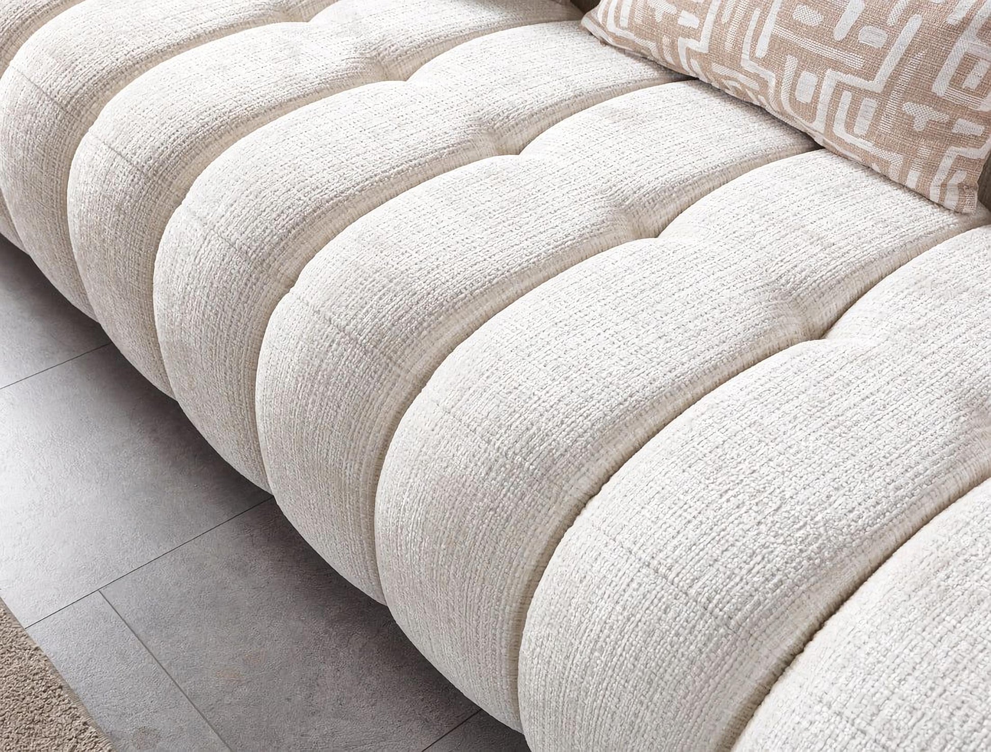 Yulia Boucle Sofa & Loveseat Set