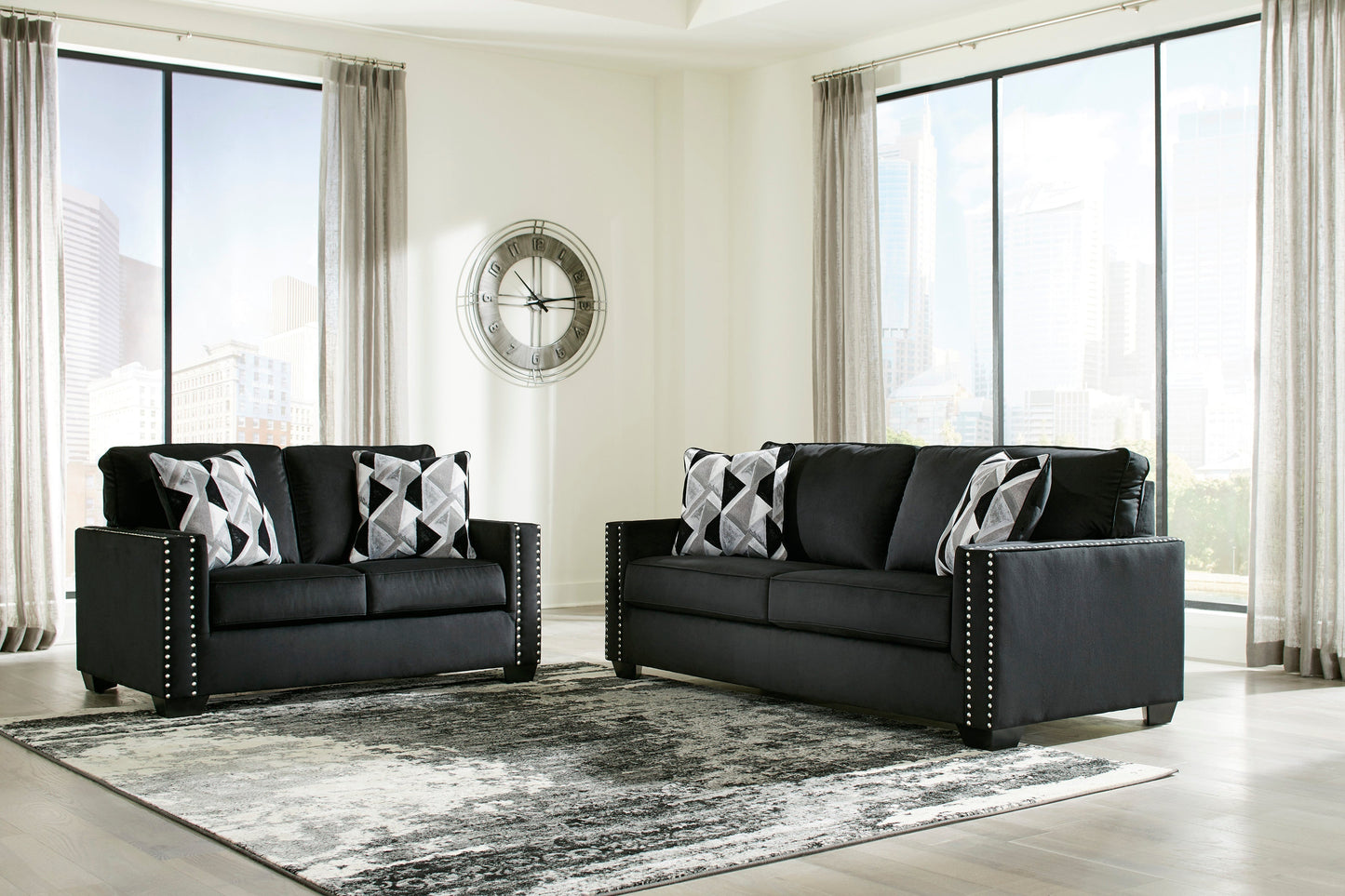 Gleston Onyx Living Room Set | 12206