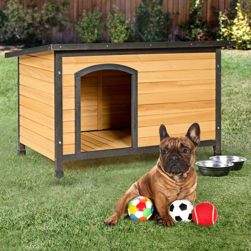 Wood Extreme Weather Resistant Pet Log Cabin