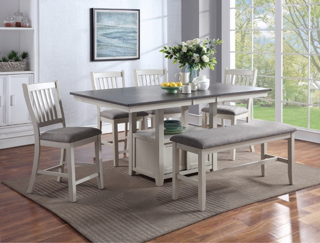 Dining set with bench