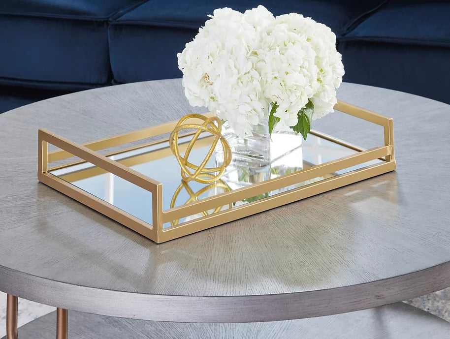 Gold Finish tray