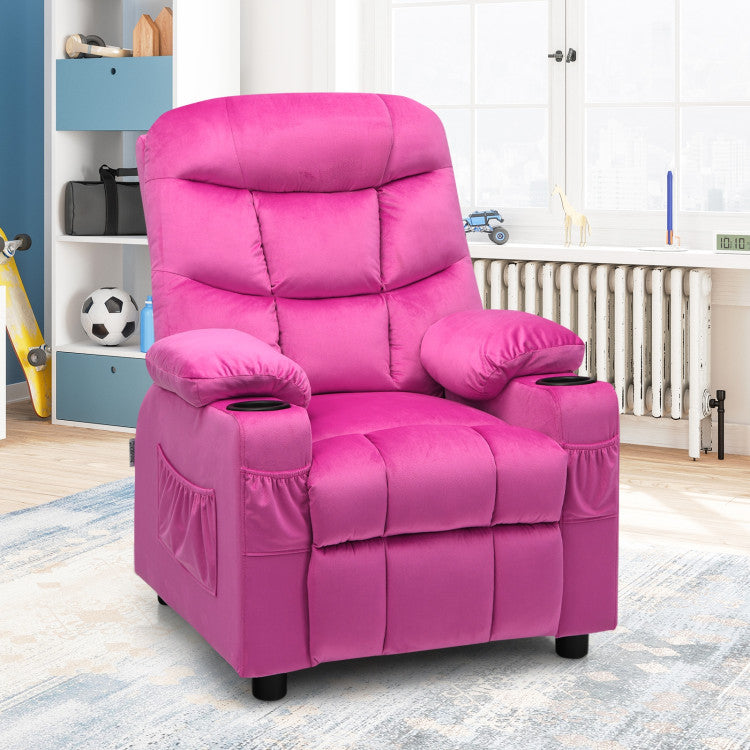 Kids chair with cup holder hot sale