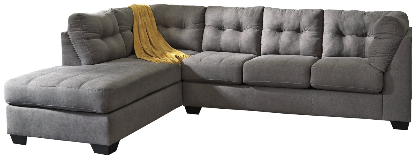 Maier Charcoal 2-Piece Sectional with Chaise | 45220S1