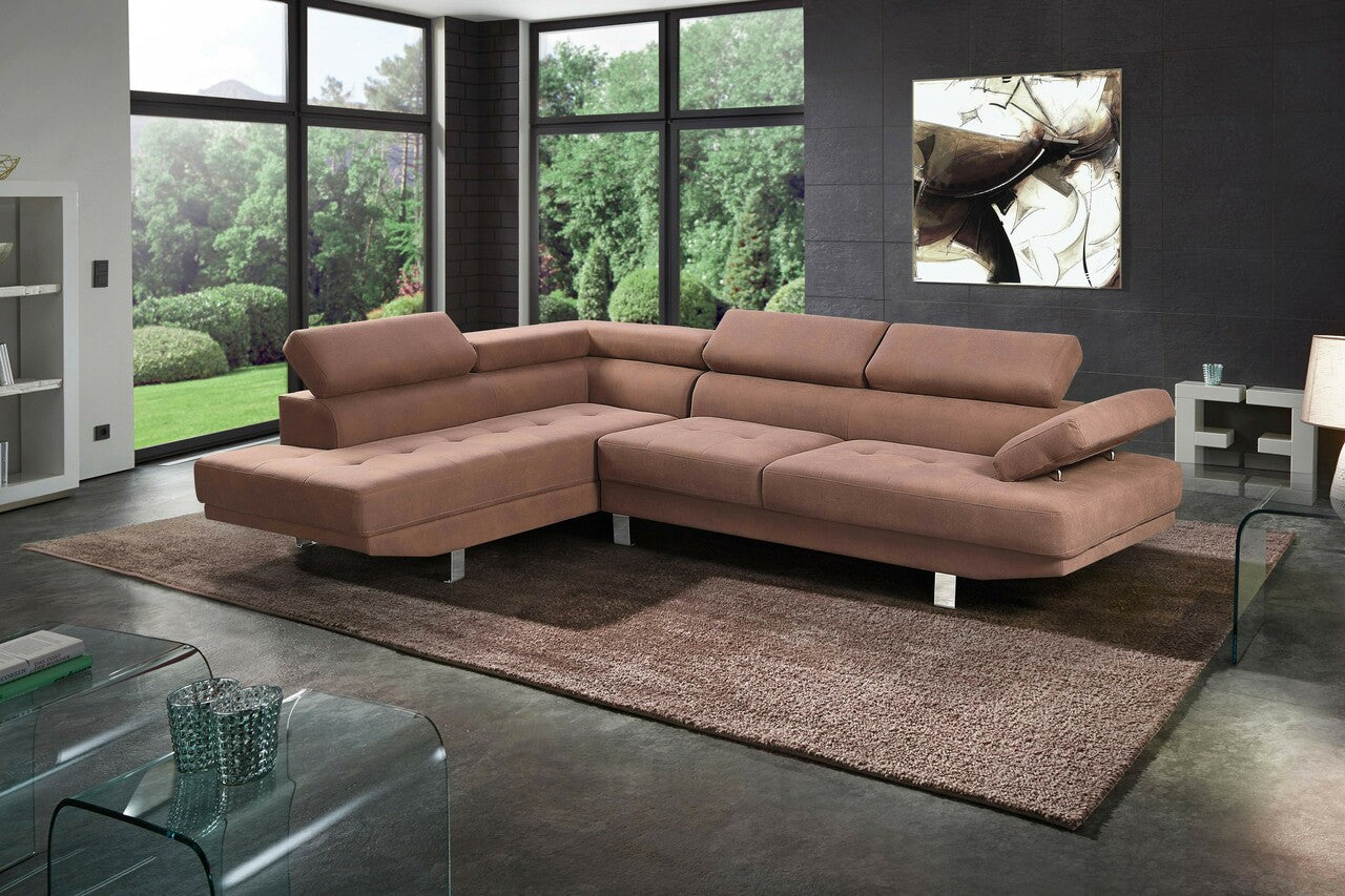 Brown Modern Sectional