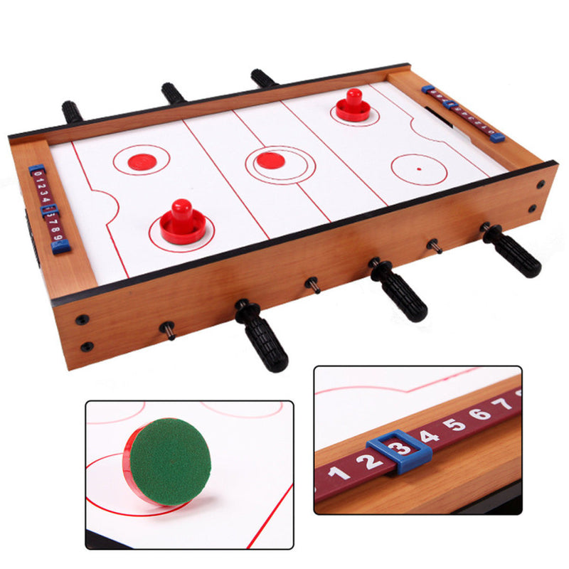 2-In-1 Indoor/Outdoor Air Hockey Foosball Game Table