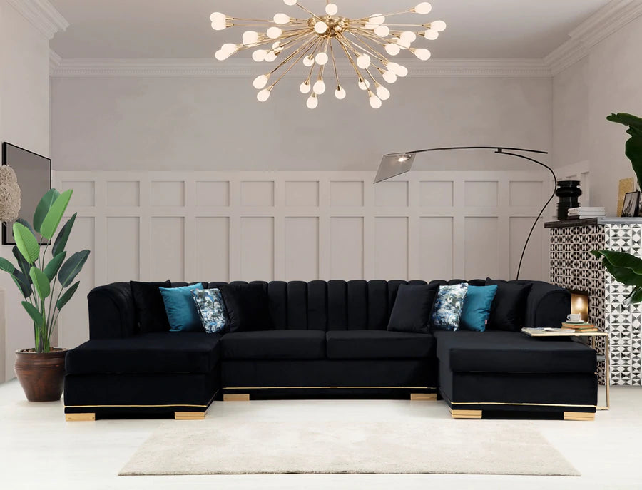 Vancouver Black Sectional